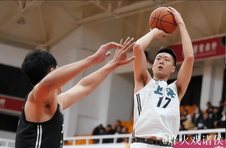 张知垚27分13板董灏21分12板6助 上海109-82湖北