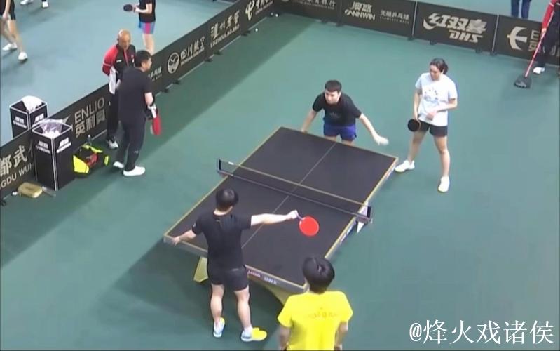 乒乓球混合团体世界杯 国乒8-2大胜法国喜迎六连胜